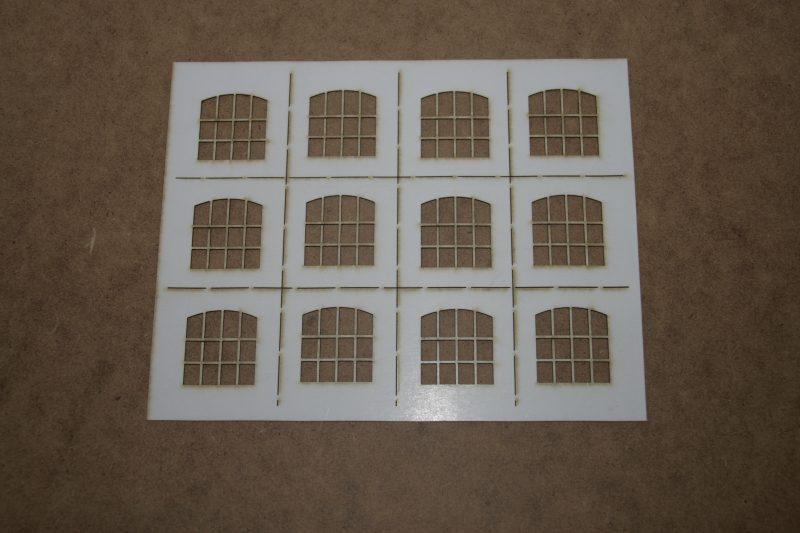 O Gauge Warehouse Windows 34mm x 32mm 